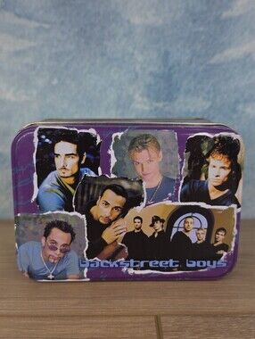 Backstreet Boys Small Keepsake Tin Box VTG 2000